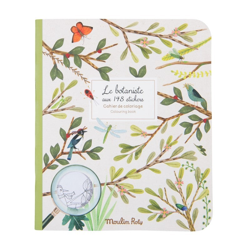 Moulin Roty  Stickerheft der Botaniker  Multi