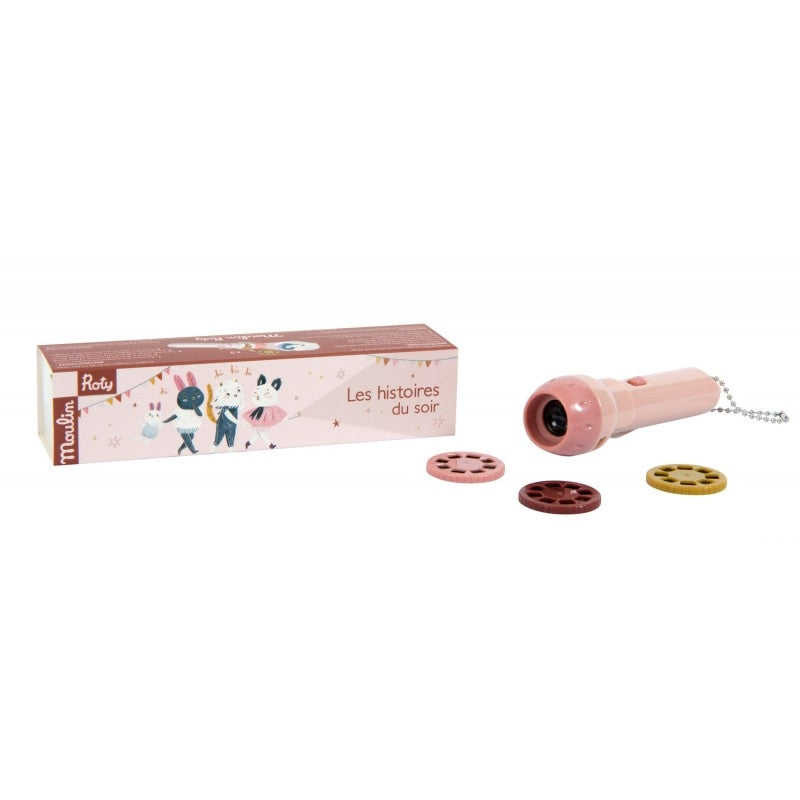Moulin Roty  Gute Nacht Taschenlampe  Rosa - Online MY SNOWFLAKE