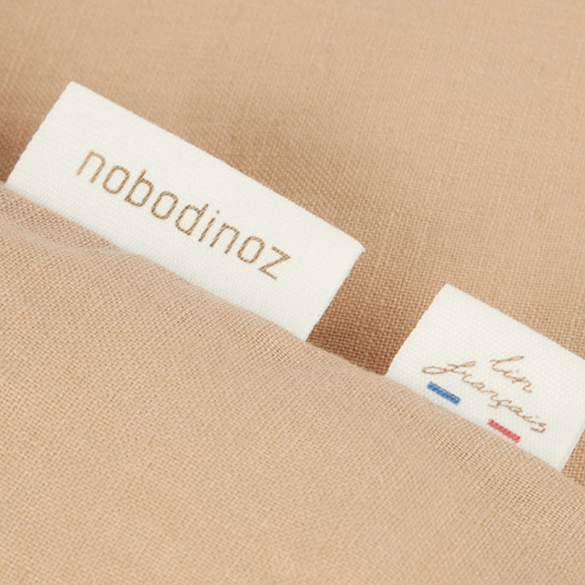 Sandfarbener Baby-Sommerschlafsack von Nobodinoz