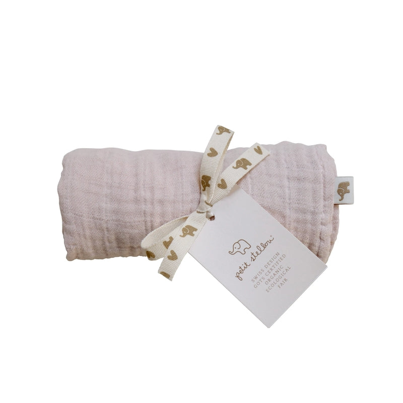 Petit Stellou  Mulltuch Nooshi Cuddle  Blush - Online MY SNOWFLAKE