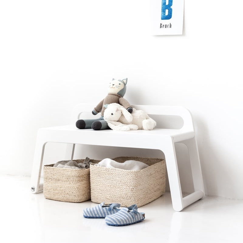 Rafa Kids  Sitzbank mit Lehne BB  Weiss