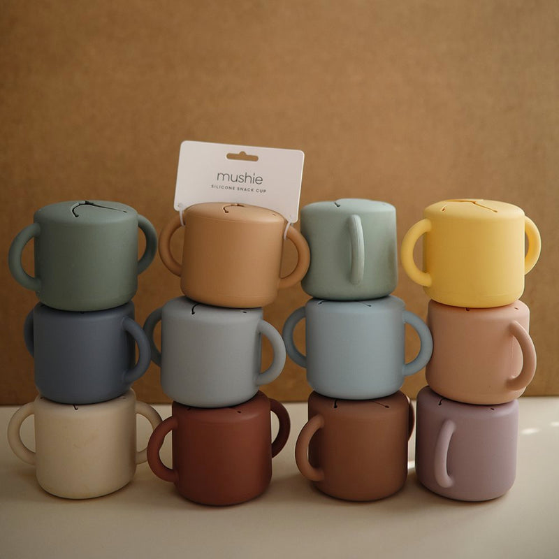 Mushie  Snack Becher  Shifting Sand