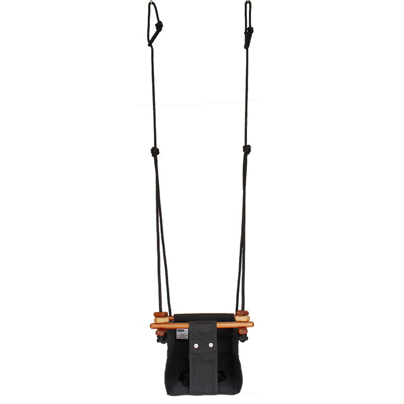 Solvej Swings  Baby- und Kinder Schaukel  Slate Grey
