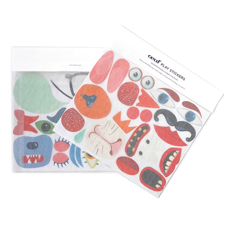 Oeuf NYC <br/> Sticker für Oeuf Stühle <br/> Farbige Motive,Accessoire, Oeuf NYC - SNOWFLAKE kindermöbel concept store