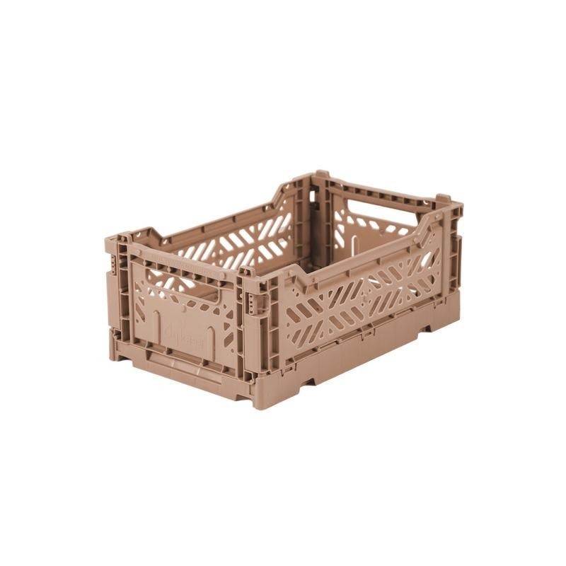 Aykasa  faltbare Aufbewahrungskiste Mini  Warm Taupe